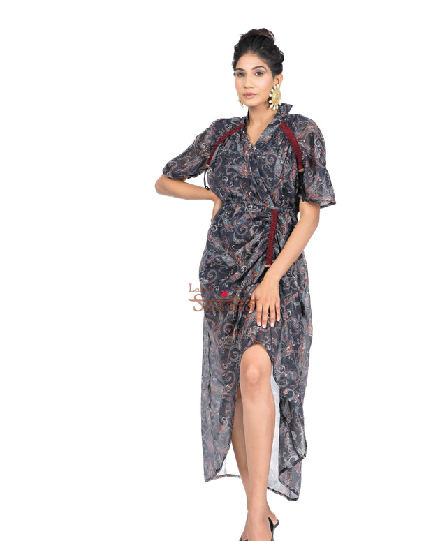 Kia Silk Dress - Label Saasha