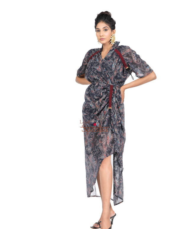 Kia Silk Dress - Label Saasha