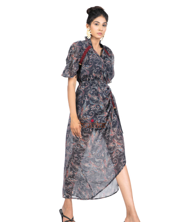 Kia Silk Dress - Label Saasha