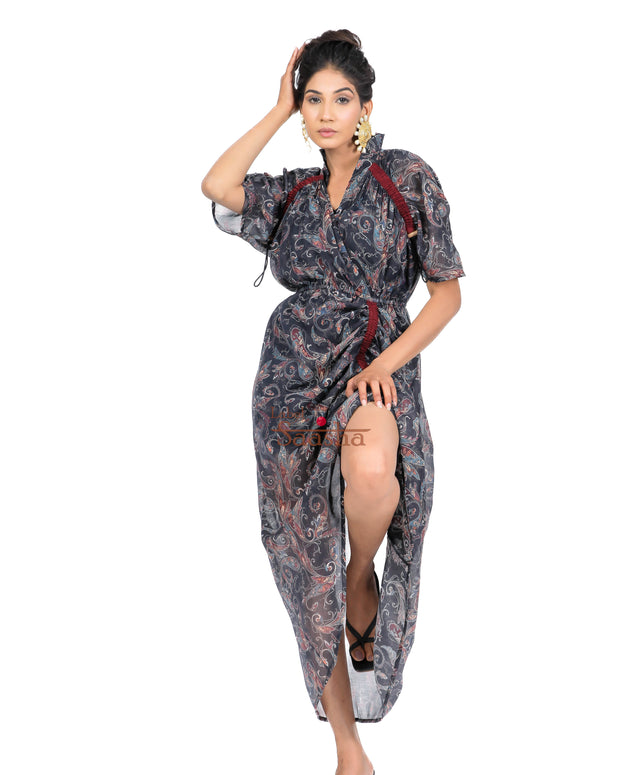 Kia Silk Dress - Label Saasha