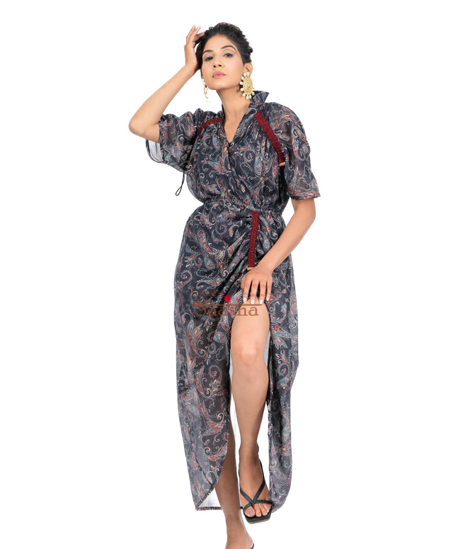 Kia Silk Dress - Label Saasha