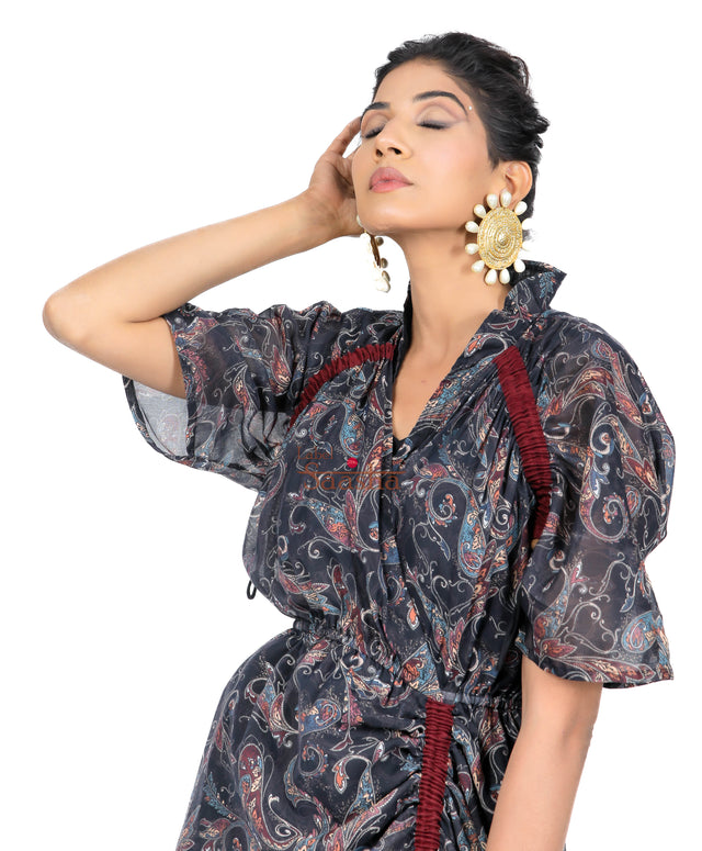 Kia Silk Dress - Label Saasha