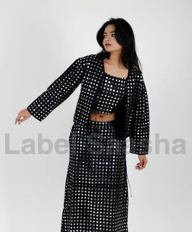 Charcoal Reflections Set