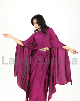 Cotton Satin Wine Set