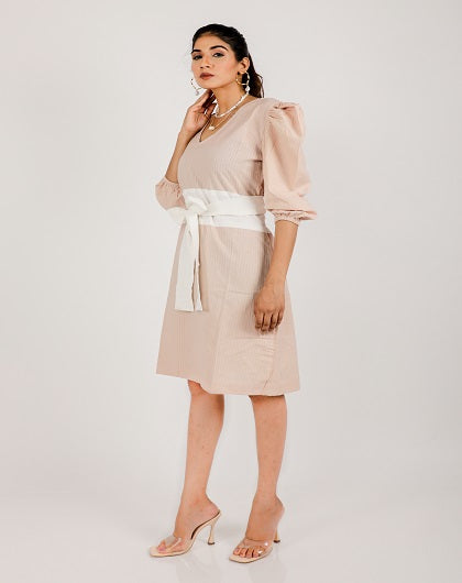 Apricot Glory Dress - Label Saasha