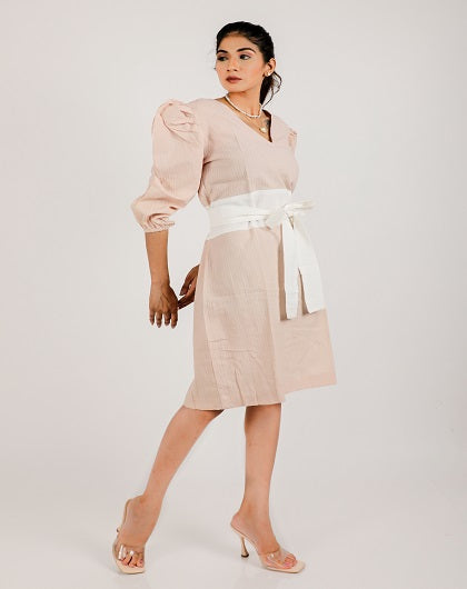 Apricot Glory Dress - Label Saasha