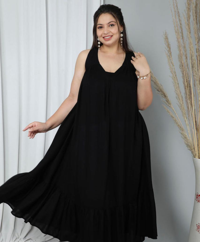 QUEENIE RESORT CURVY DRESS - Label Saasha
