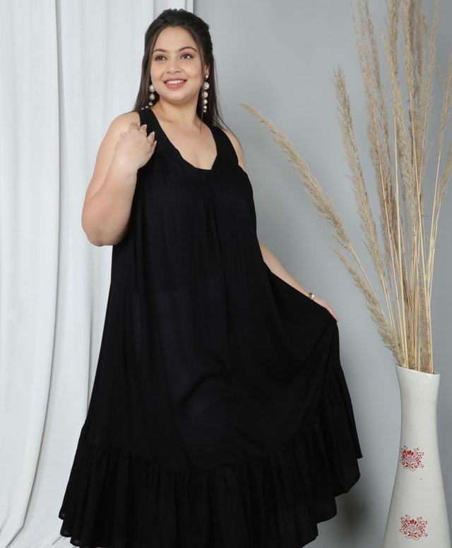 QUEENIE RESORT CURVY DRESS - Label Saasha