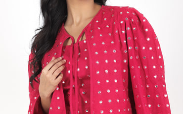 Reflections in Thread: Label Saasha's Mirror Embroidery Collection