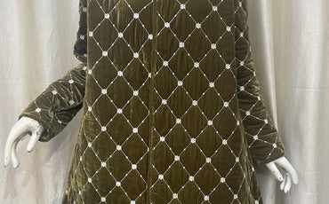 Velvet Embroidered Heavy-Lined Jackets: Premium Winter Wear For Japan And Russia