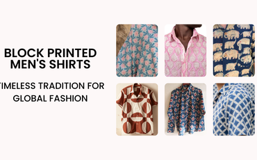 Block Printed Men's Shirts: Timeless Tradition For Global Fashion