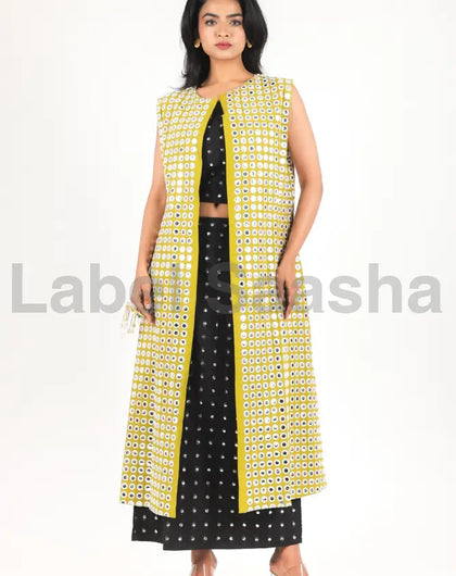 Mustard Mirage Jacket Dresses