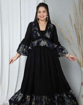 MAITY CURVY FLAREDDRESS