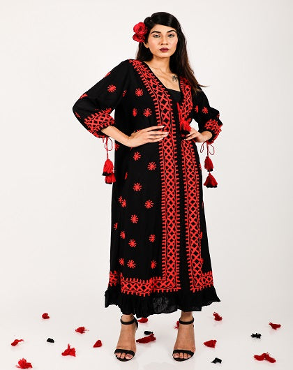 Midnight Dreams Bohemian Outwear - Label Saasha