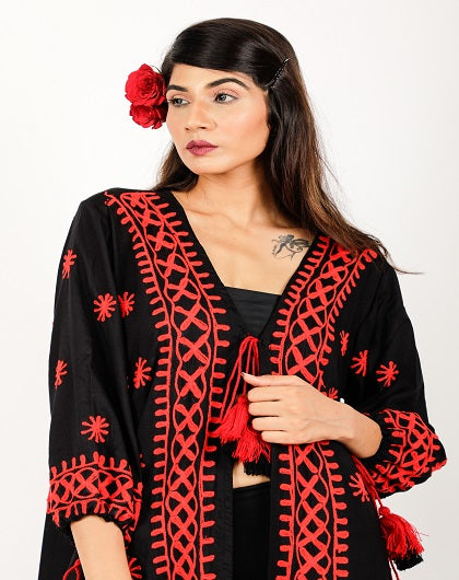 Midnight Dreams Bohemian Outwear - Label Saasha
