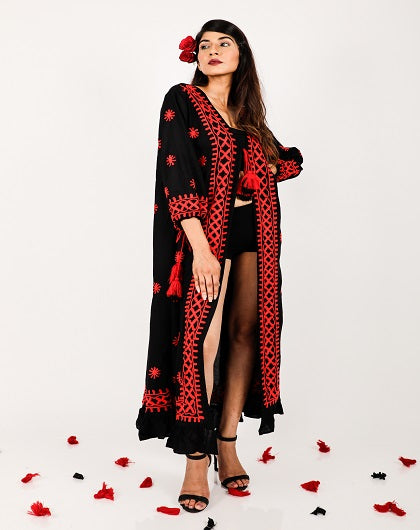 Midnight Dreams Bohemian Outwear - Label Saasha