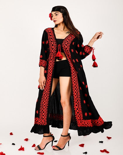 Midnight Dreams Bohemian Outwear - Label Saasha