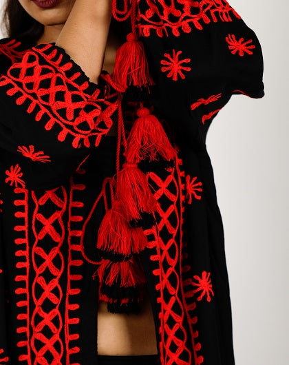 Midnight Dreams Bohemian Outwear - Label Saasha