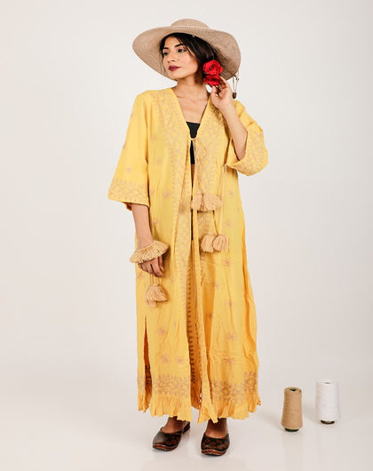 Buttercup Gold-Coast Bohemian Outwear - Label Saasha