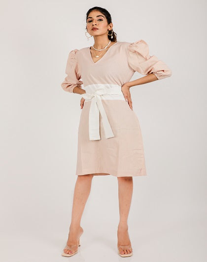 Apricot Glory Dress - Label Saasha