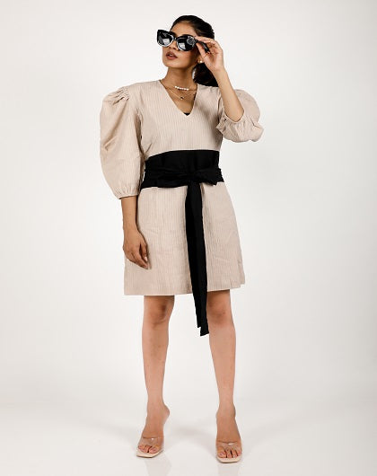 Apricot Ume Dress