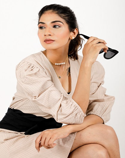 Apricot Ume Dress