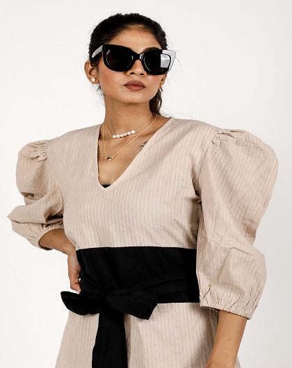 Apricot Ume Dress