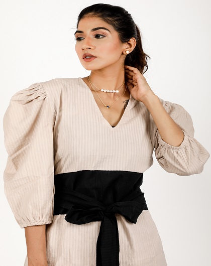 Apricot Ume Dress