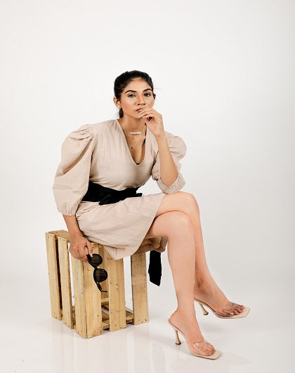 Apricot Ume Dress