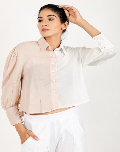 White Candy Shirt - Label Saasha