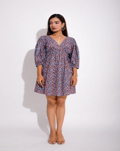 Libra Love Print Dress