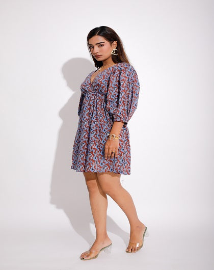 Libra Love Print Dress