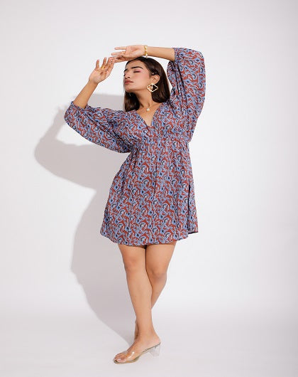 Libra Love Print Dress