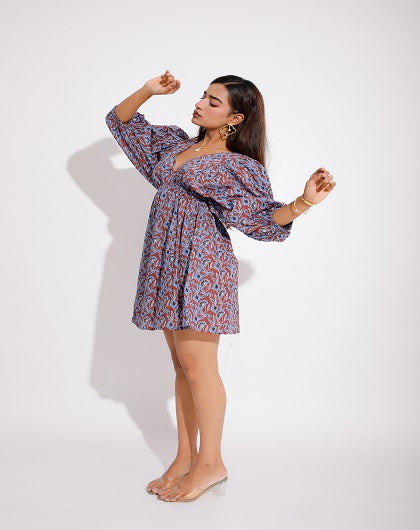 Libra Love Print Dress