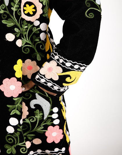 Nashira Luxe Embroidered Jacket - Label Saasha