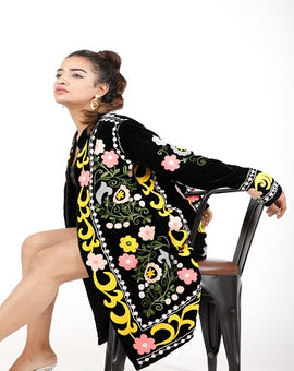 Nashira Luxe Embroidered Jacket